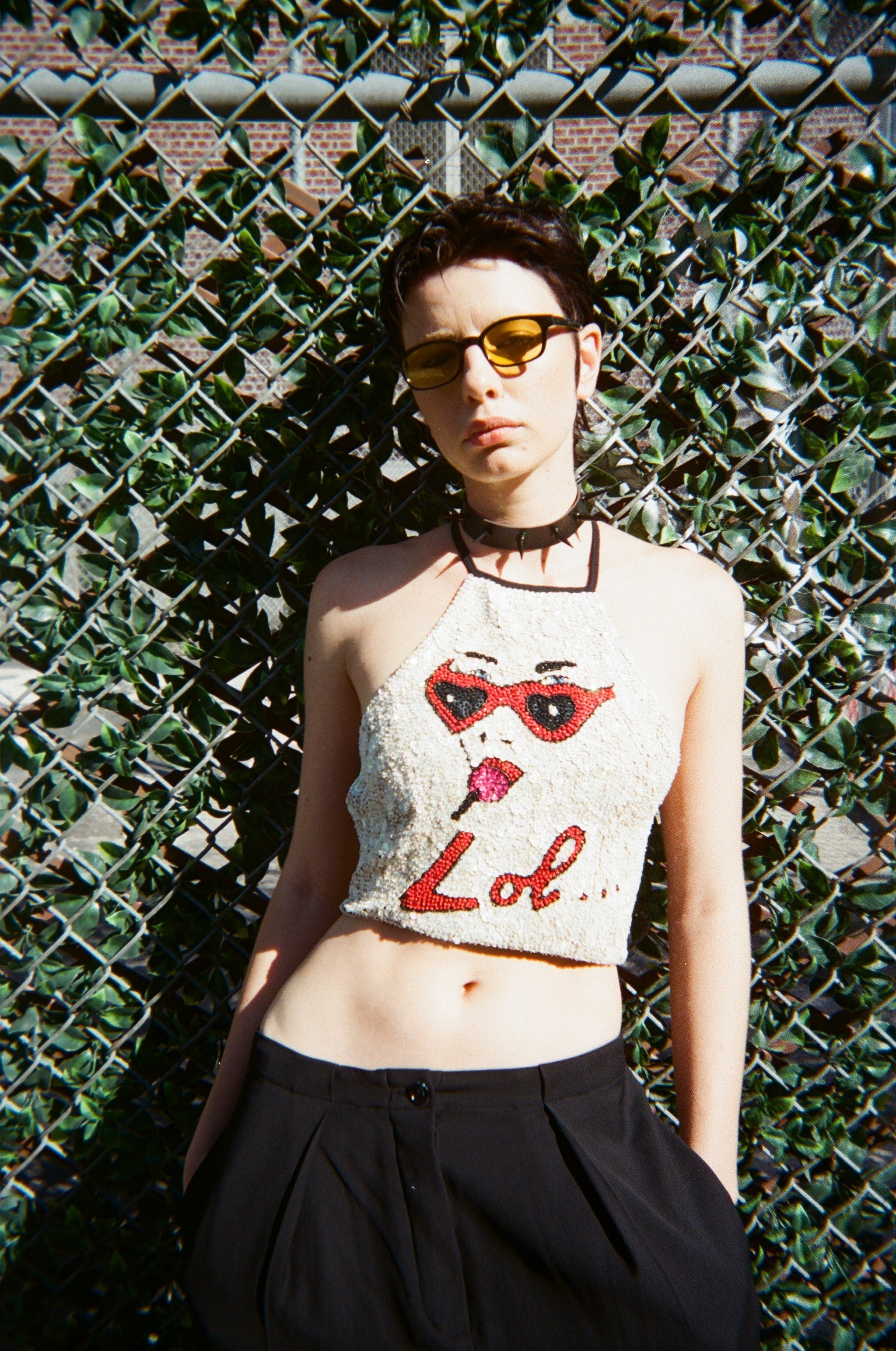 'LOL' Halter 'LOL' Halter