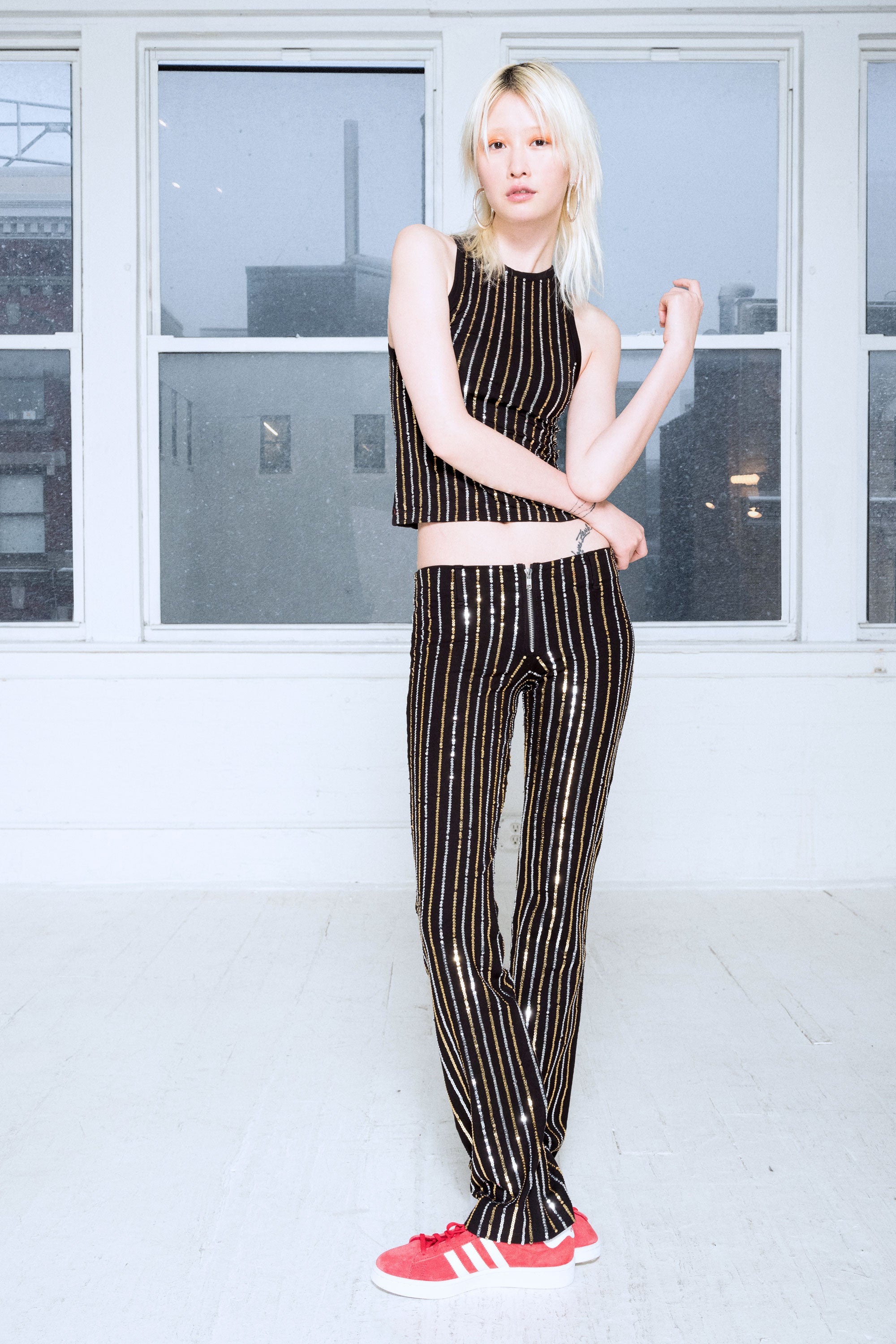 1999 Pinstripe Tank in Gold & SIlver 1999 Pinstripe Tank in Gold & SIlver