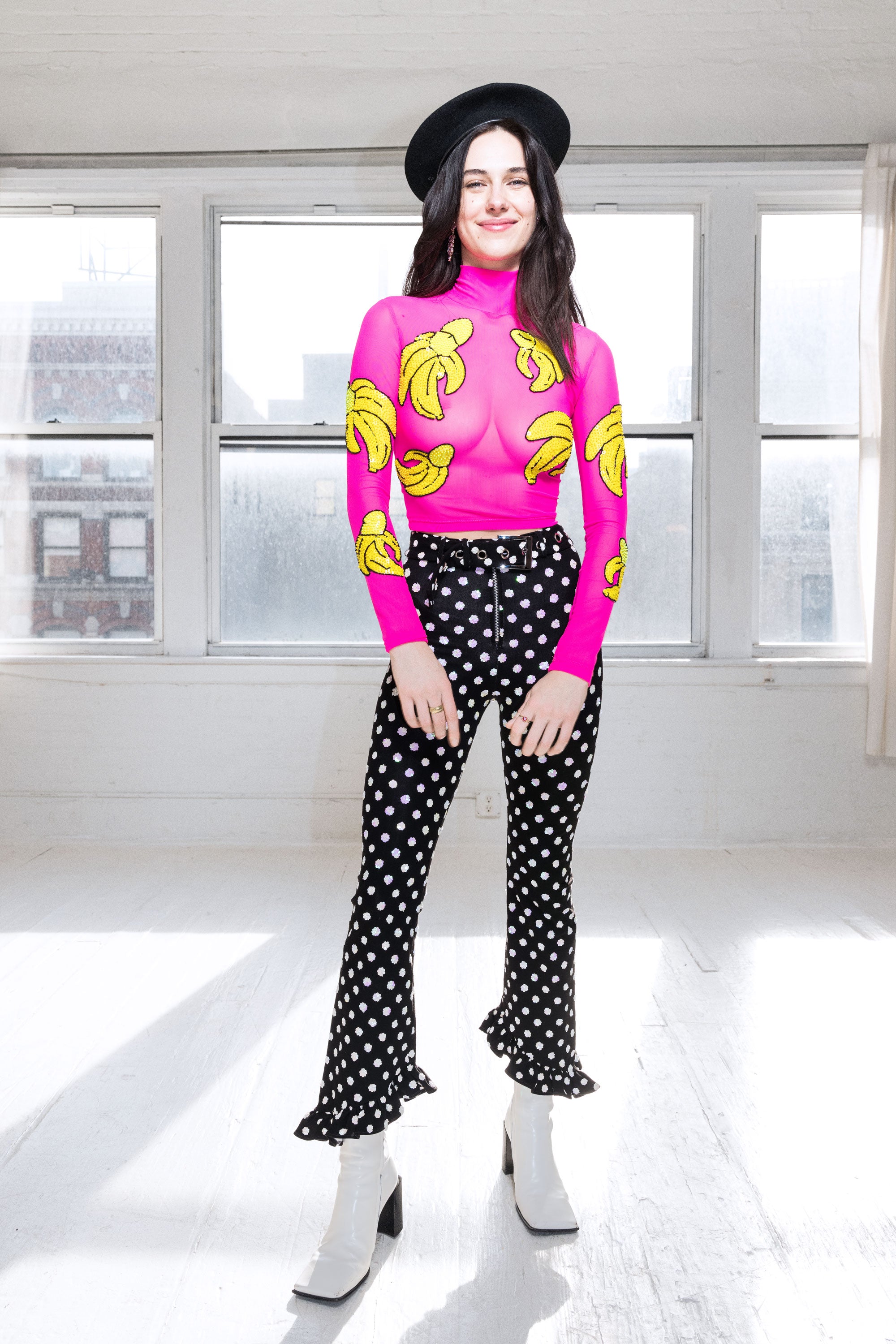 The Modern Love Sequin Pants in Black The Modern Love Sequin Pants in Black