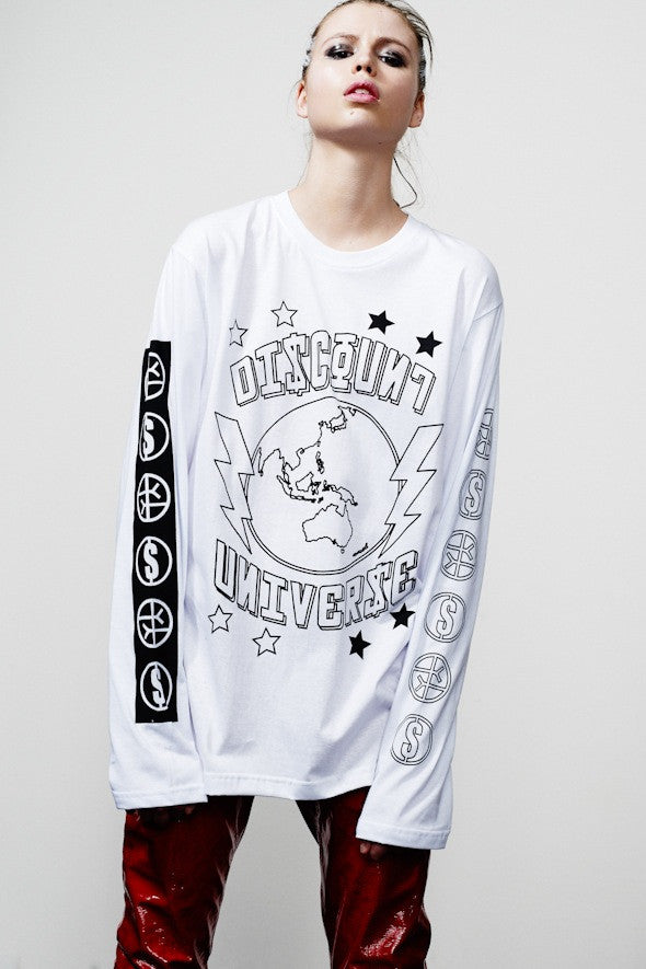 'THE WORLD IS YOURS' Tee White 'THE WORLD IS YOURS' Tee White