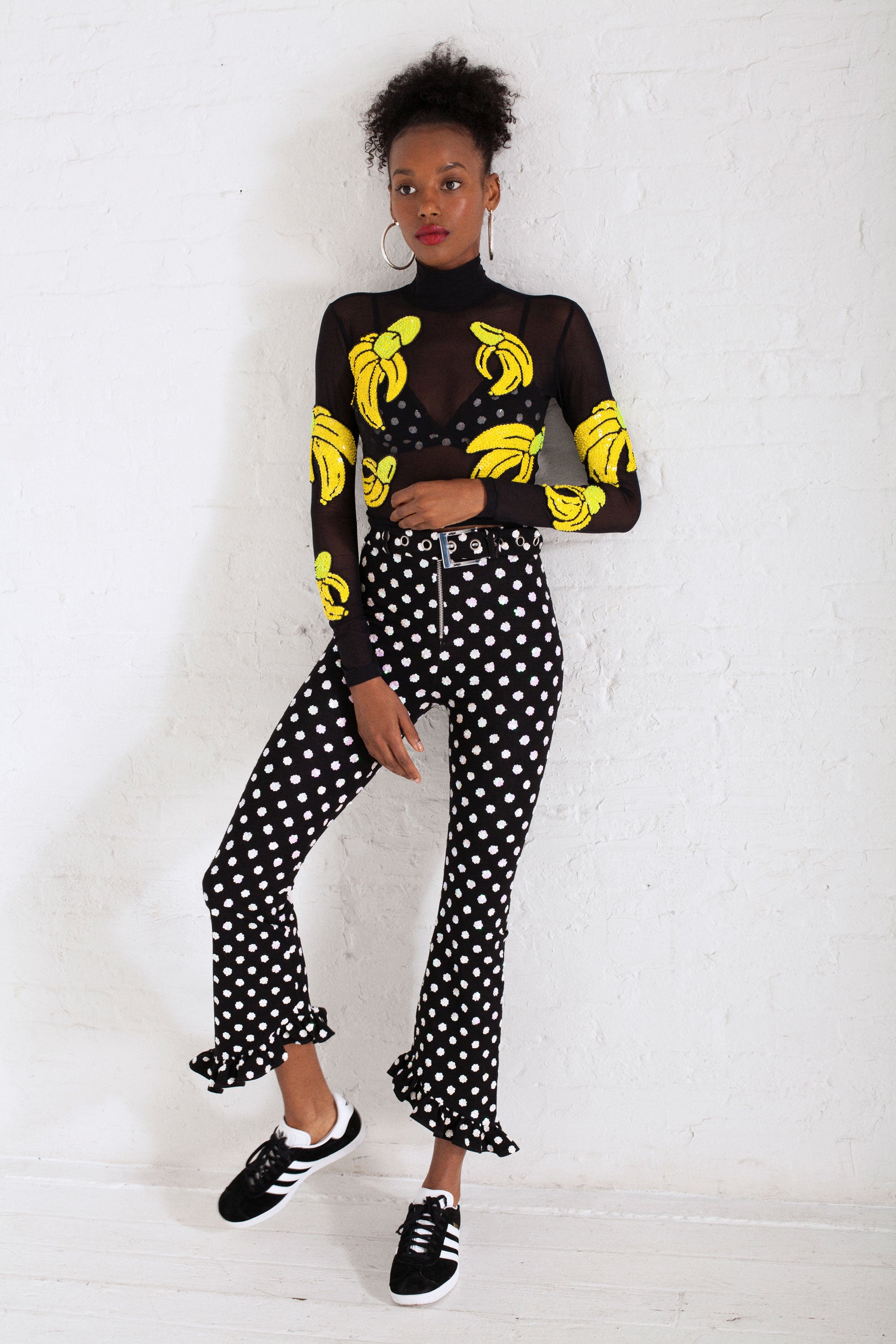 The Modern Love Sequin Pants in Black The Modern Love Sequin Pants in Black