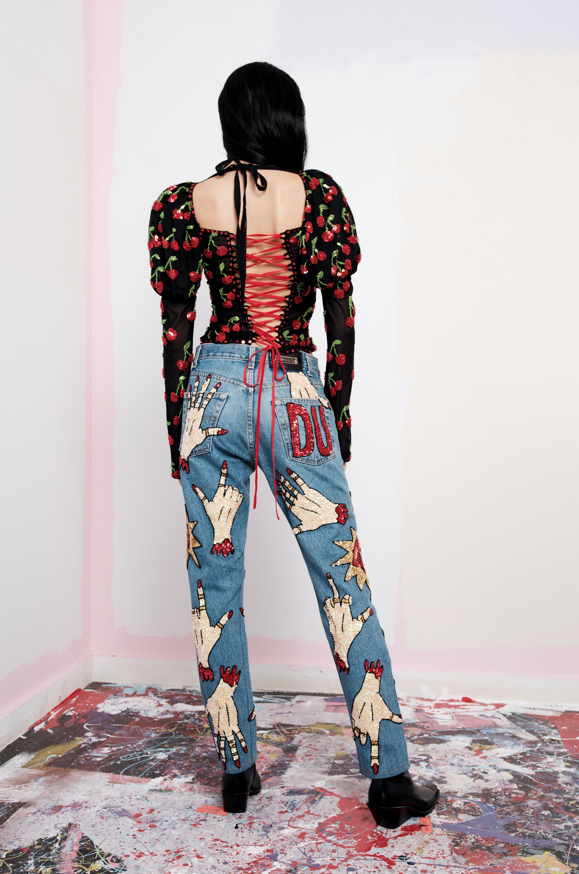 The Cherry On Top Puff Sleeve Top The Cherry On Top Puff Sleeve Top