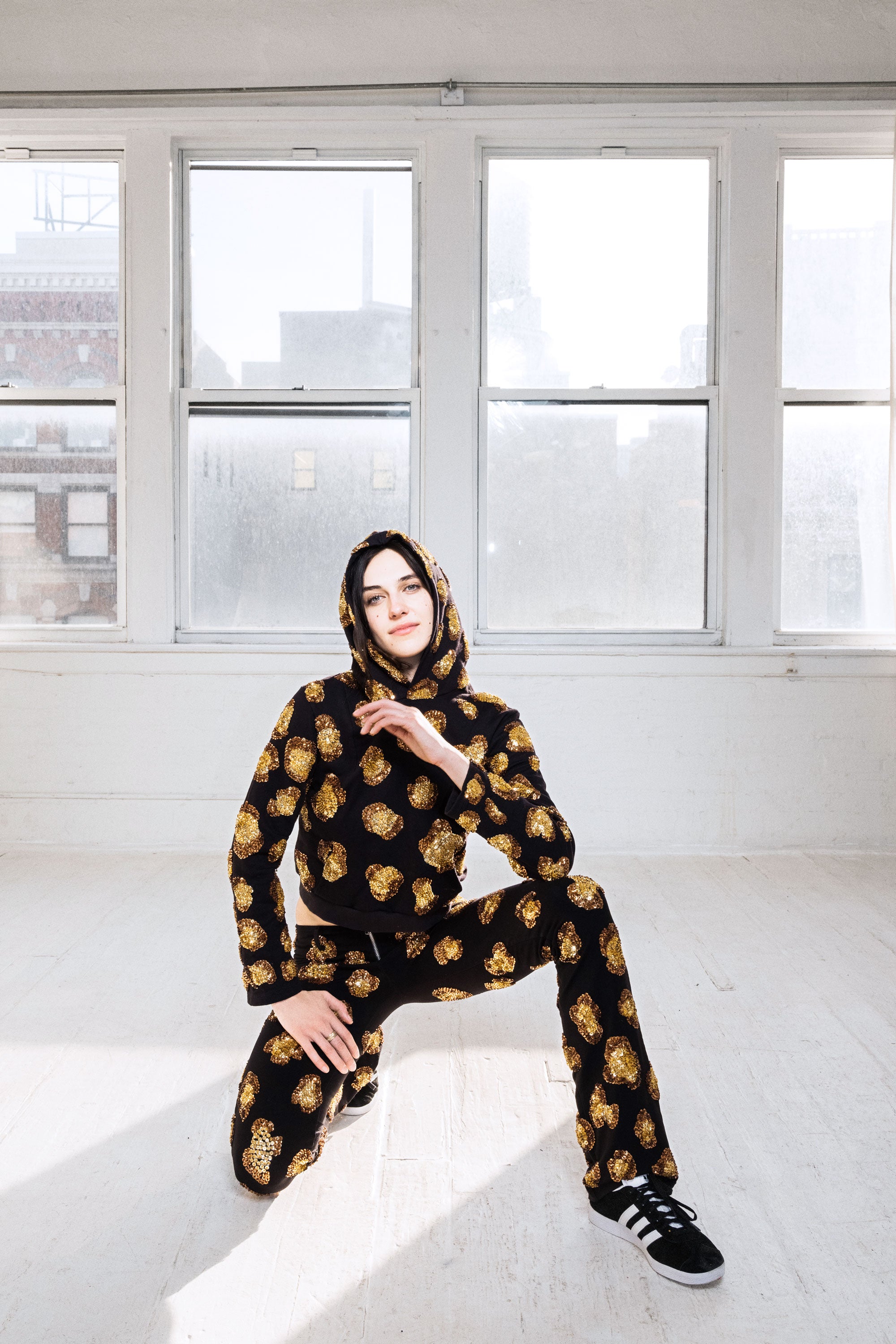 The Ice Leopard Hoodie The Ice Leopard Hoodie