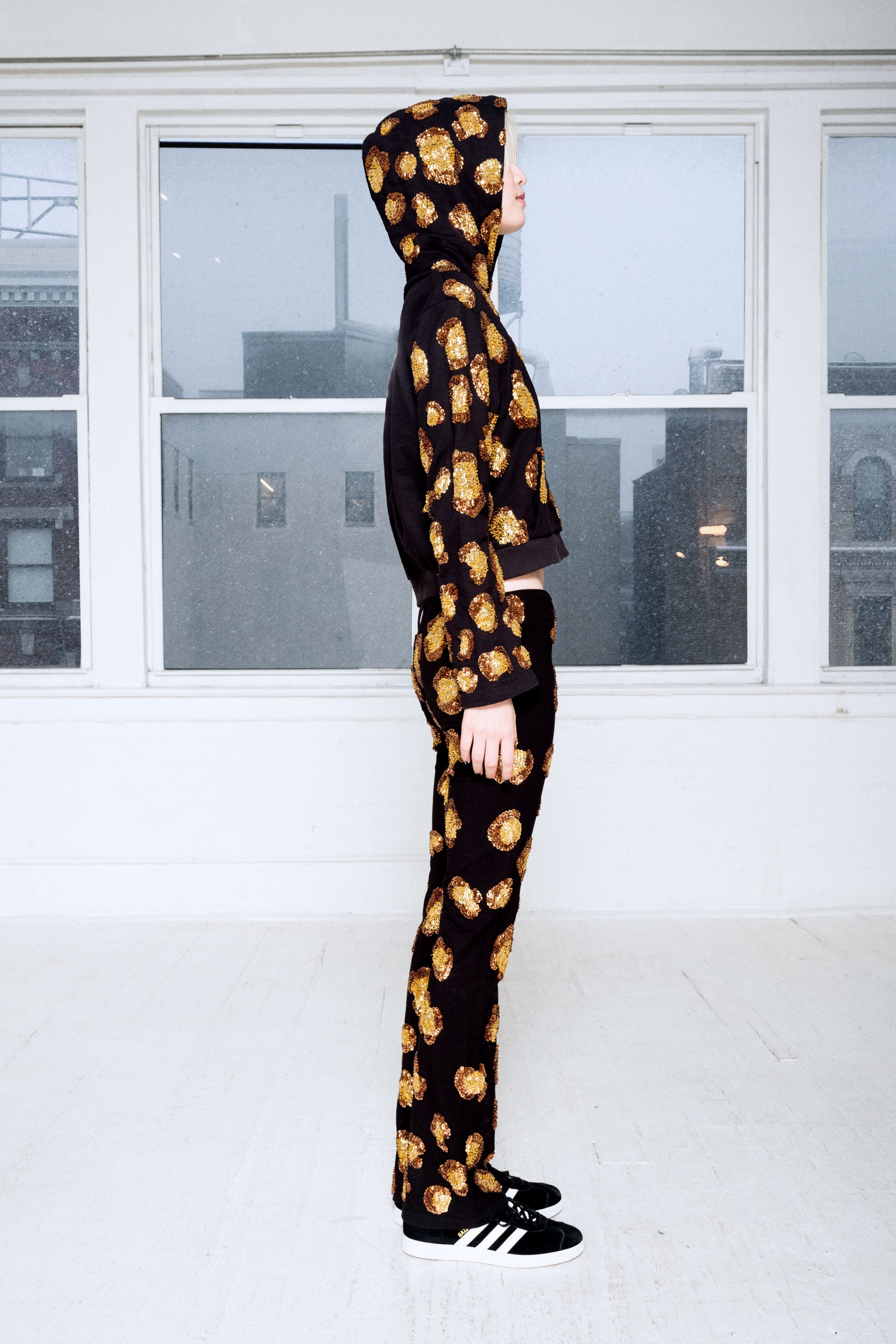 The Ice Leopard Bootcut Pants The Ice Leopard Bootcut Pants