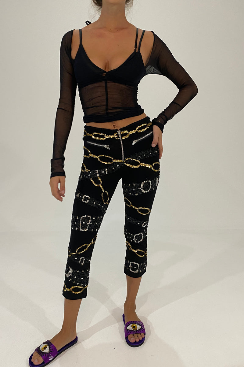 BUCKLE UP BONDAGE CAPRIS