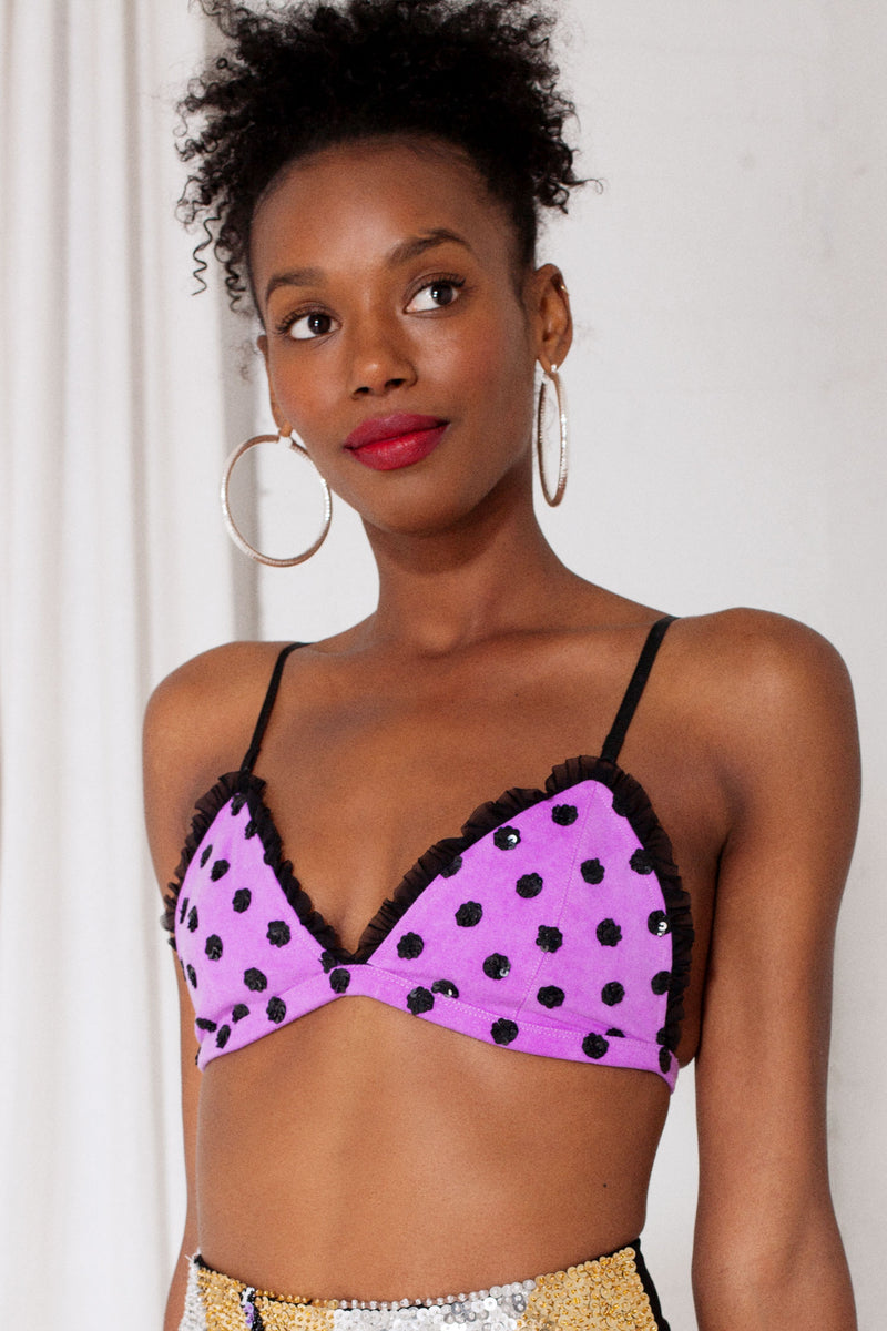 The Modern Love Bra Purple